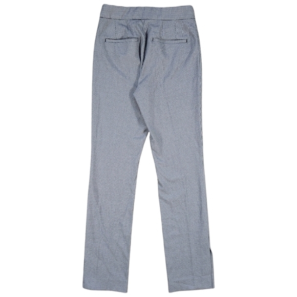 Aritzia Babaton Atelier Pants‎ Womens 0 Numero Trouser Black White Houndstooth - Picture 2 of 12